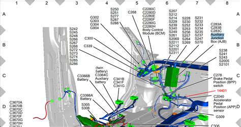 2015 ford transit 250 connect auxiliary junction box|Ford transit junction box locations.